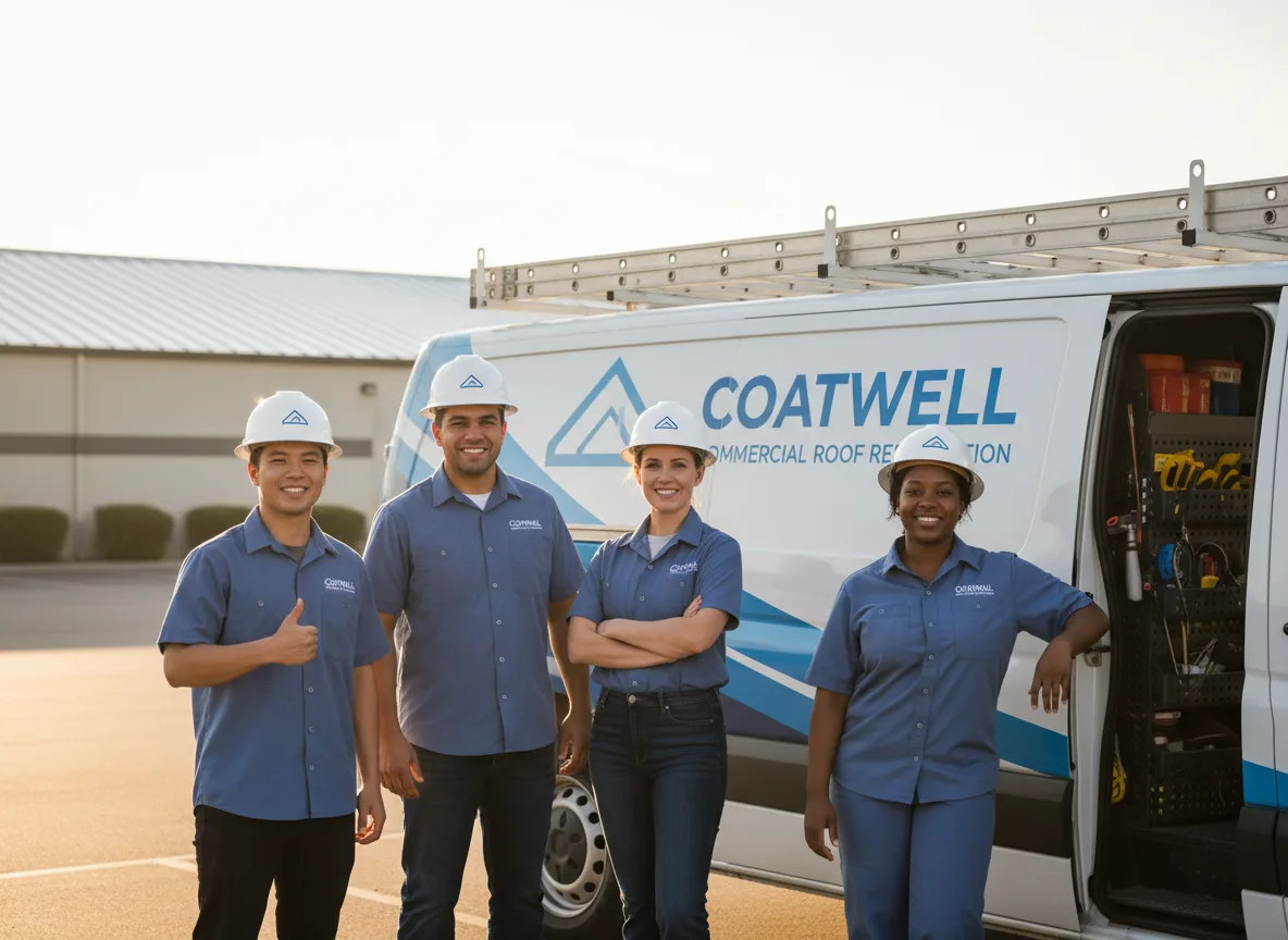 Commercial roof coating company in Belmont, MS